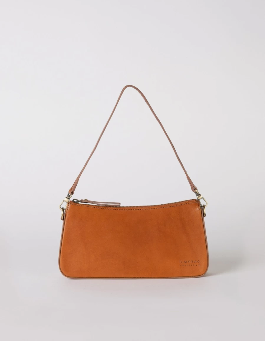O My Bag Women's Cognac Classic Leather Taylor Handbag