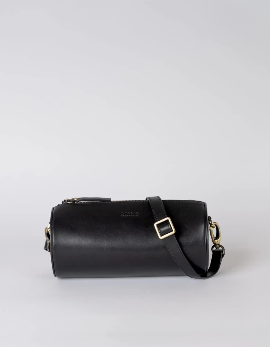 O My Bag Women's Izzy Black Classic Leather Handbag