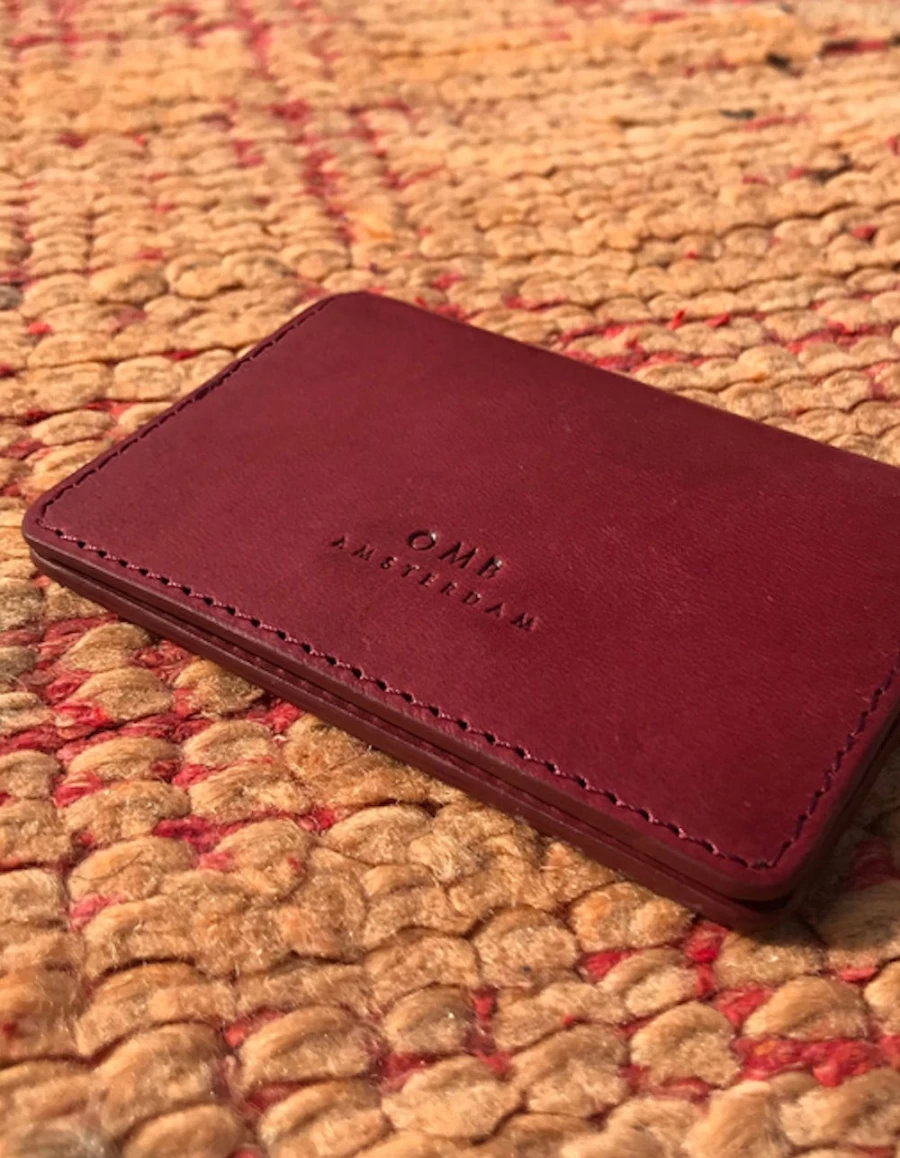 O My Bag Men's Ruby Classic Leather Cassie's Cardcase Wallet for Men