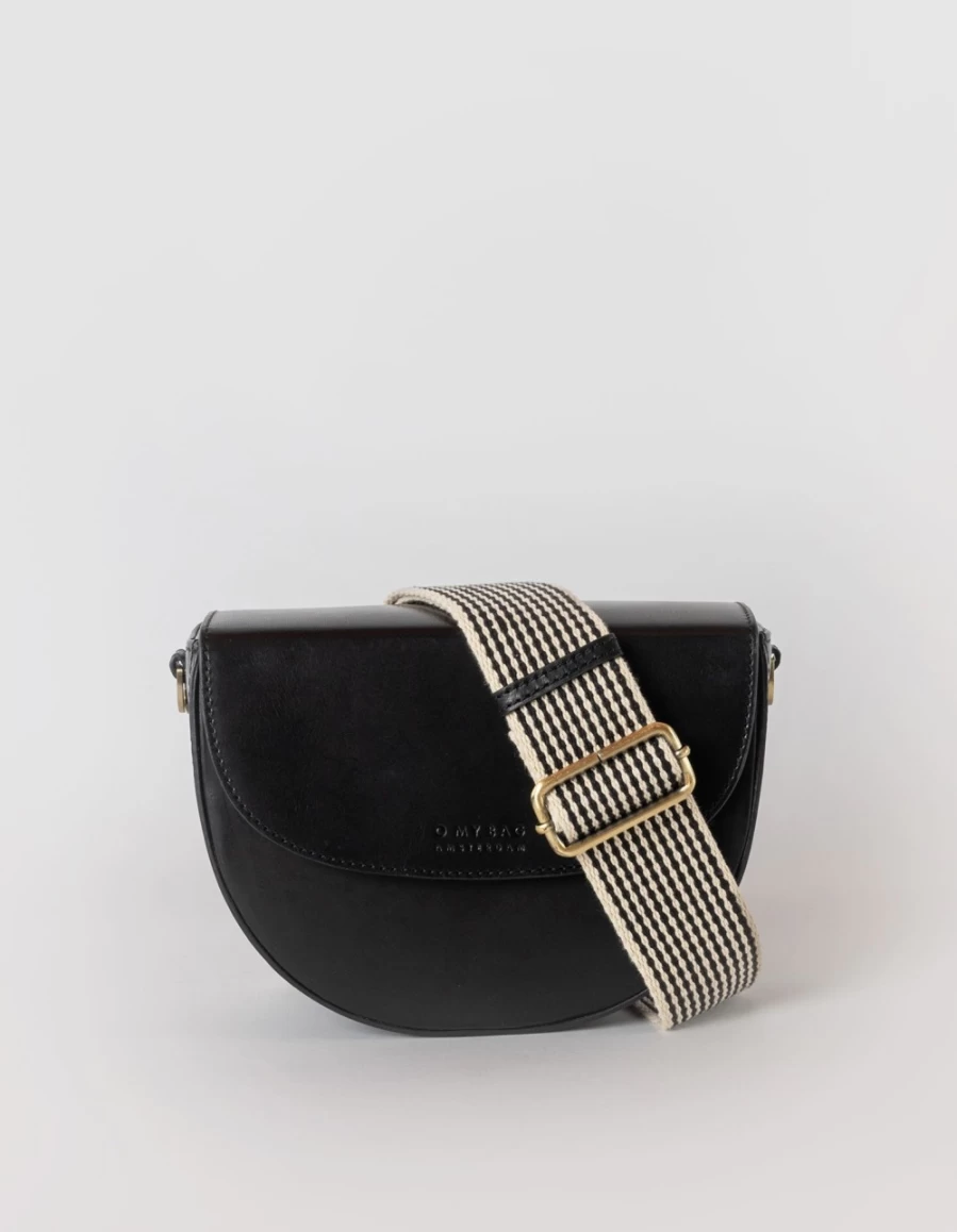 O My Bag Women's Ava Black Classic Leather Handbag