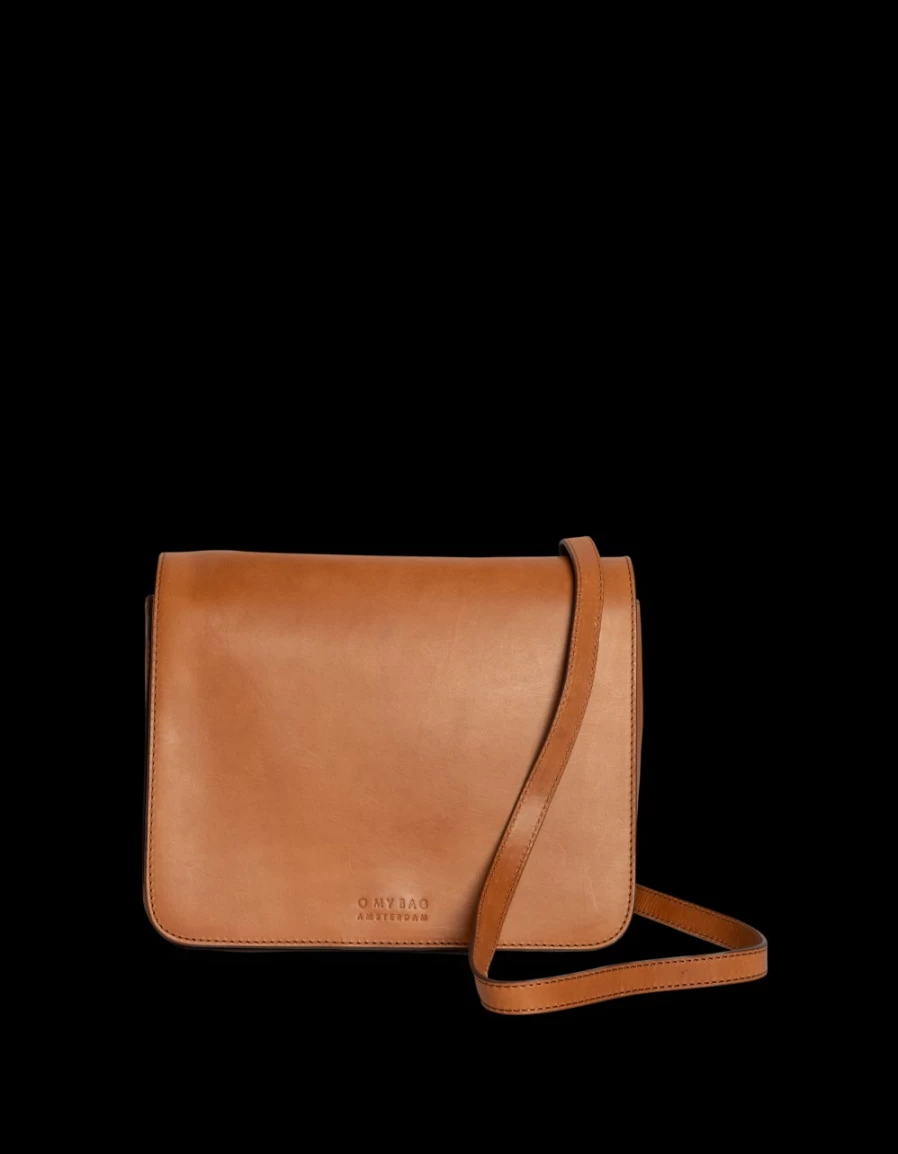 "O My Bag Women's Cognac Classic Leather Lucy Handbag"