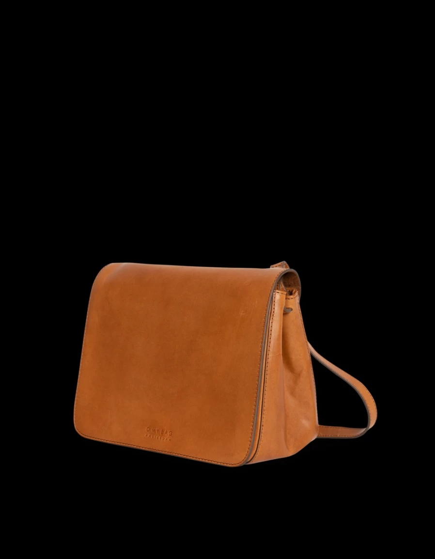 "O My Bag Women's Cognac Classic Leather Lucy Handbag"