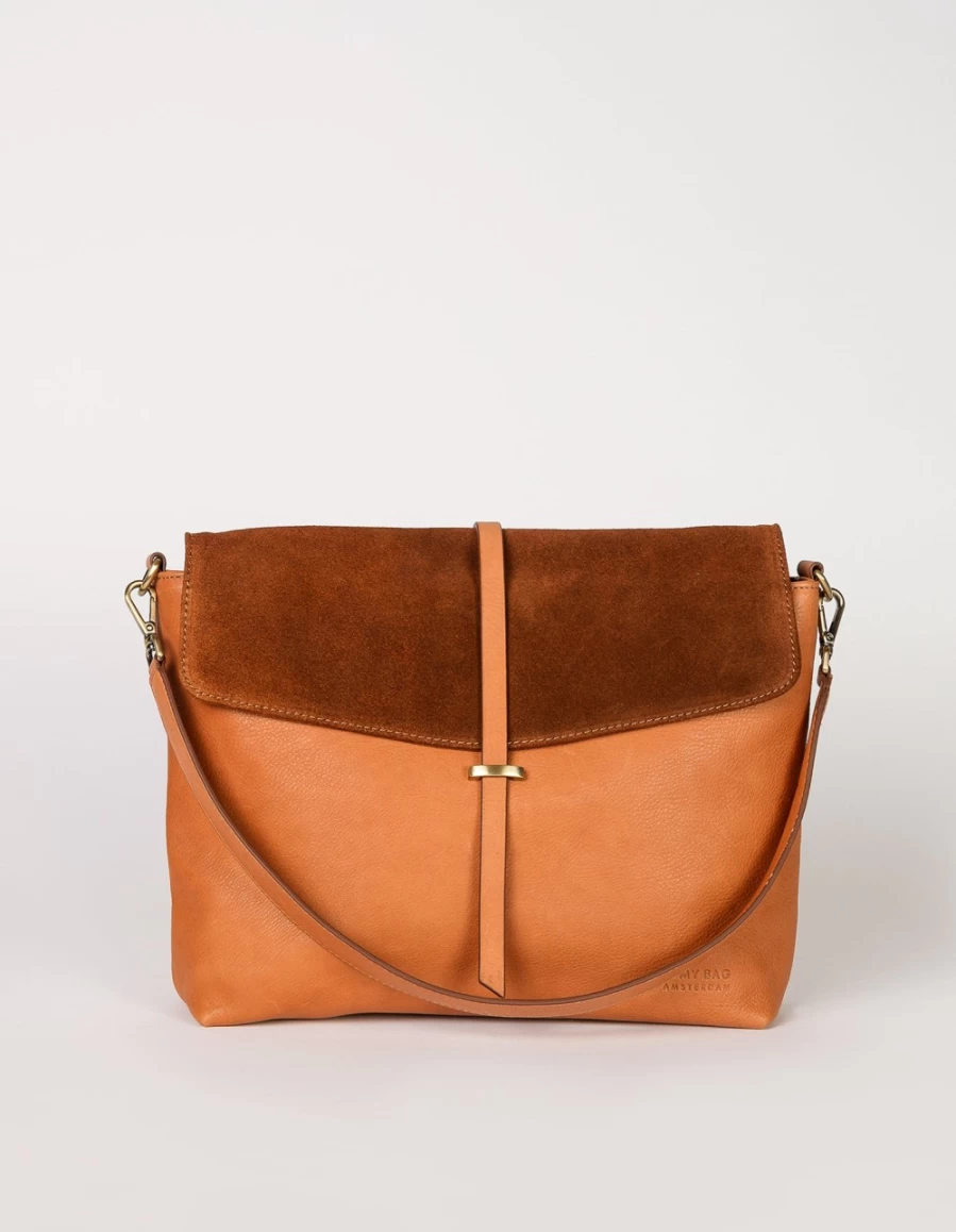 "O My Bag Ella Women's Wild Oak Soft Grain & Suede Leather Handbag"