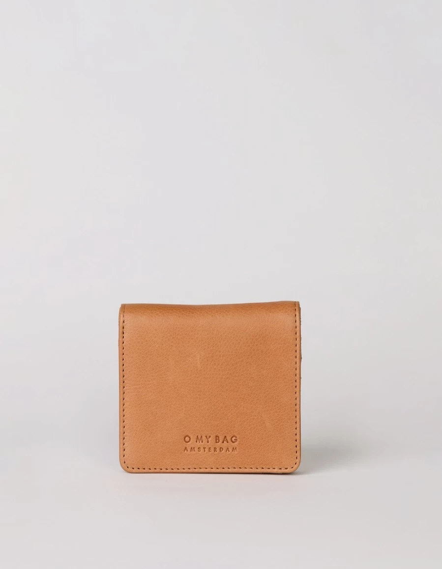 O My Bag Men's Wild Oak Soft Grain Leather Alex Fold-Over Wallet