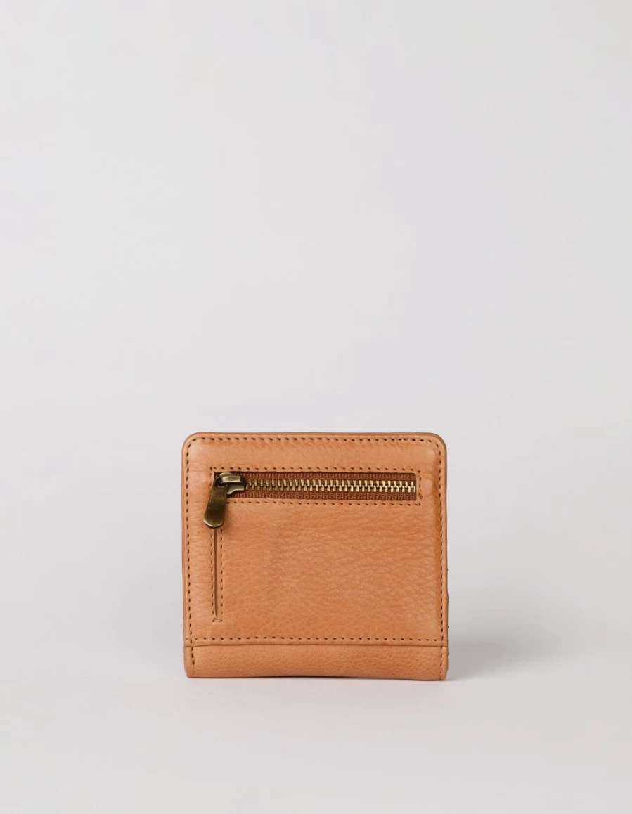 O My Bag Men's Wild Oak Soft Grain Leather Alex Fold-Over Wallet