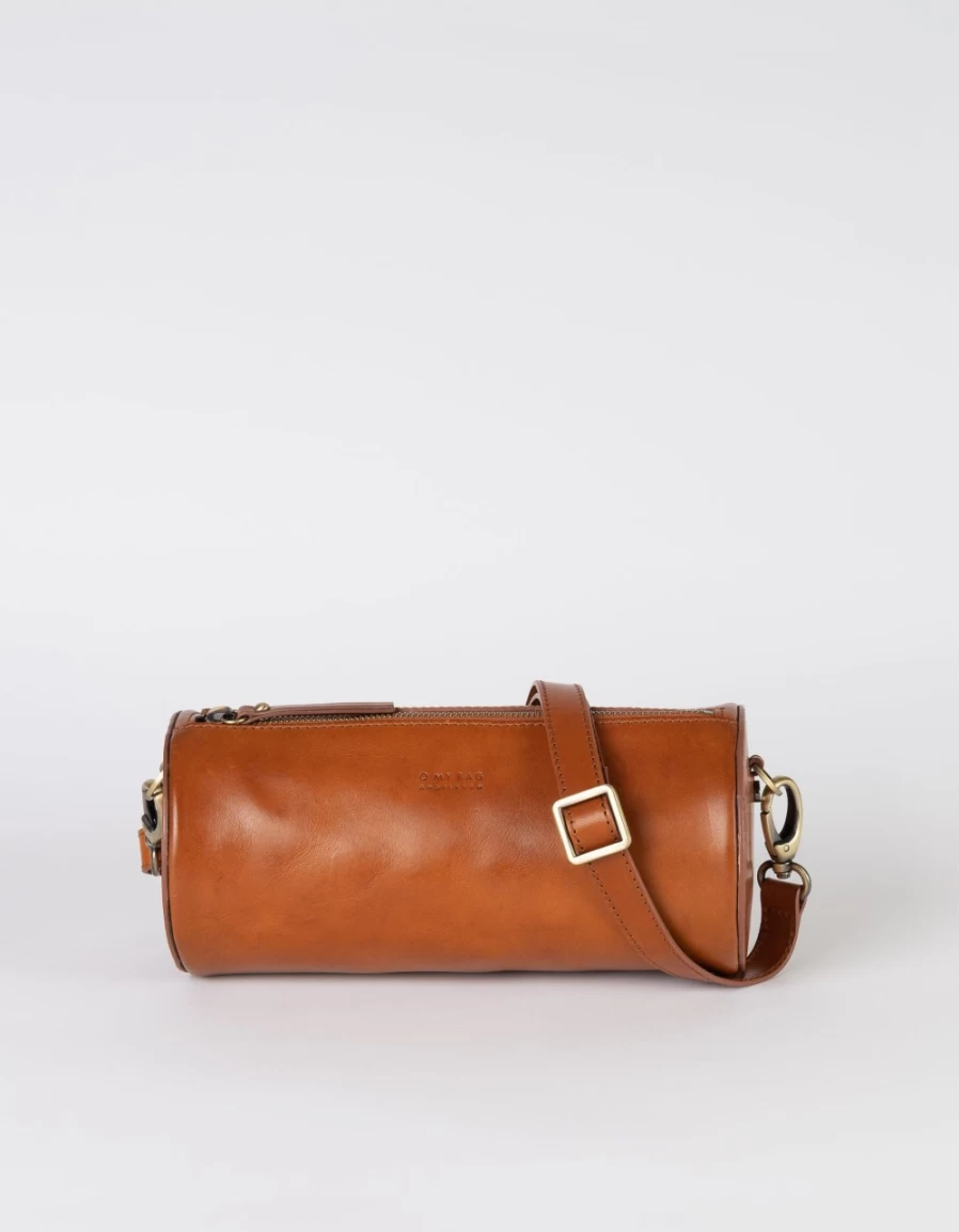 O My Bag Women's Izzy Cognac Classic Leather Handbag