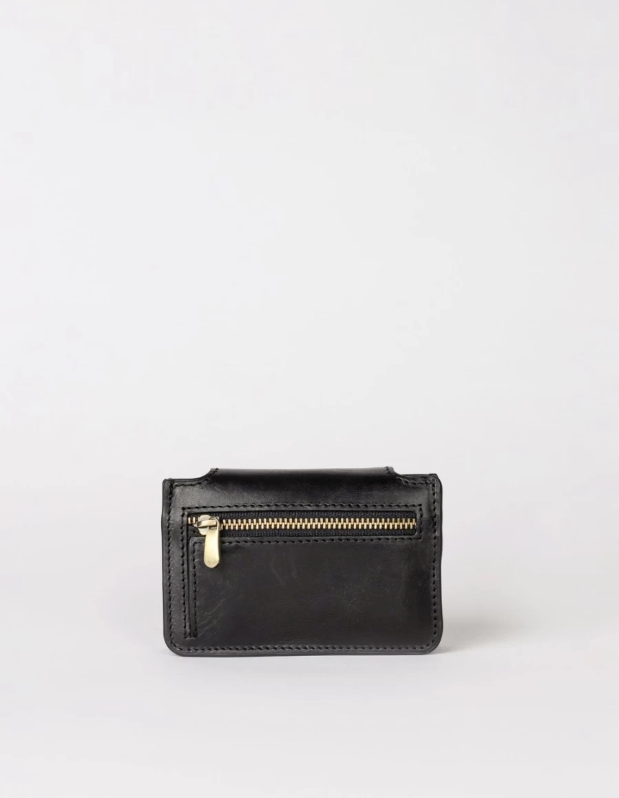 O My Bag Men's Harmonica Wallet – Stylish & Compact Leather Card Holder for Everyday Carry