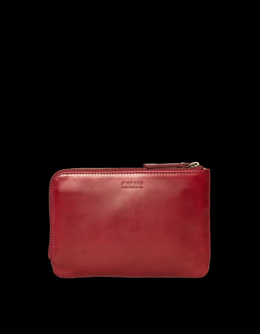 O My Bag Women's Lola Ruby Classic Croco Leather Handbag