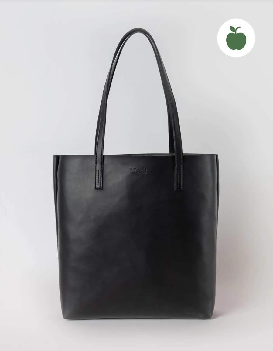 O My Bag Georgia Men's Black Apple Leather Bag