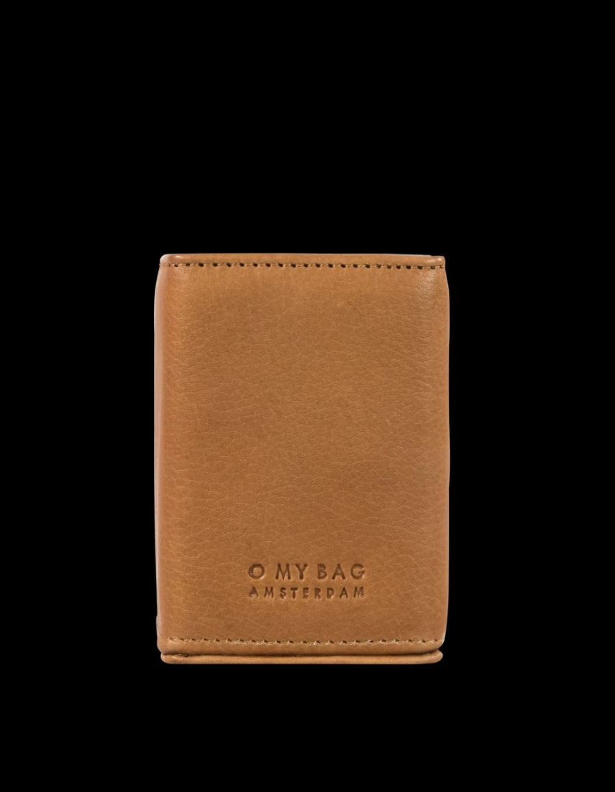 "O My Bag Women's Wild Oak Soft Grain Leather Pen Holder – Stylish Desk Organizer"
