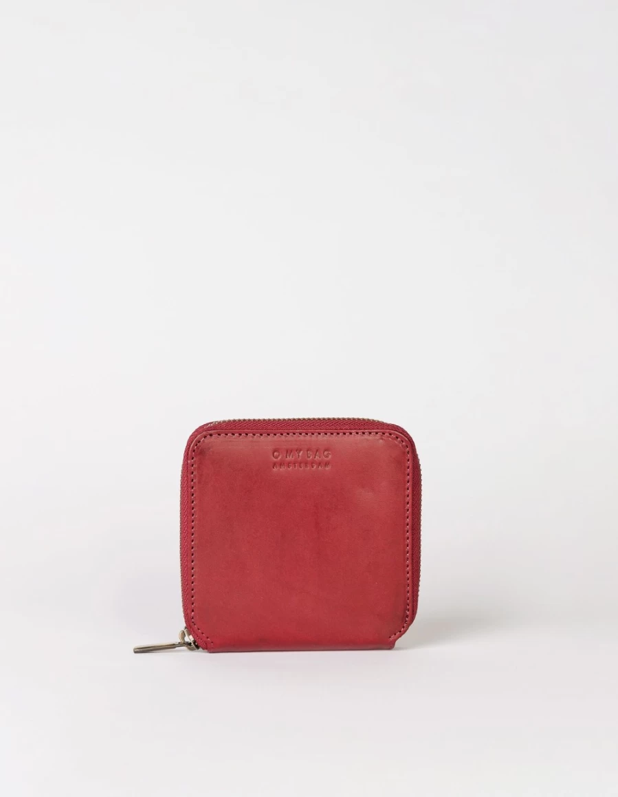 O My Bag Men's Ruby Classic Leather Square Wallet - Sonny Style Premium Bifold for Men