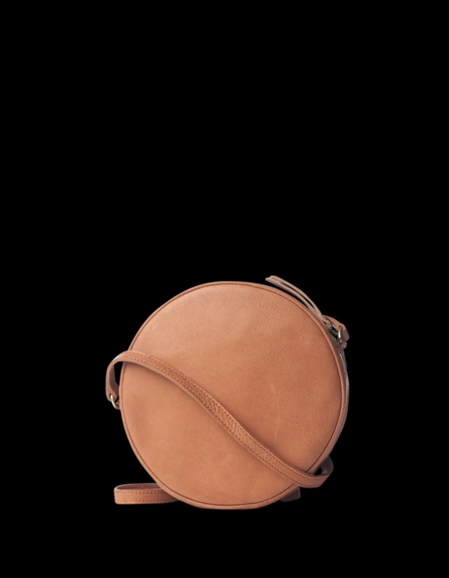 O My Bag Luna Bag for Women - Wild Oak Soft Grain Leather Handbag